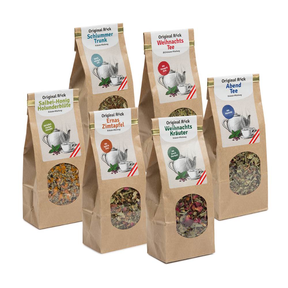 Bio-Tee Probierset - Weihnachtsedition