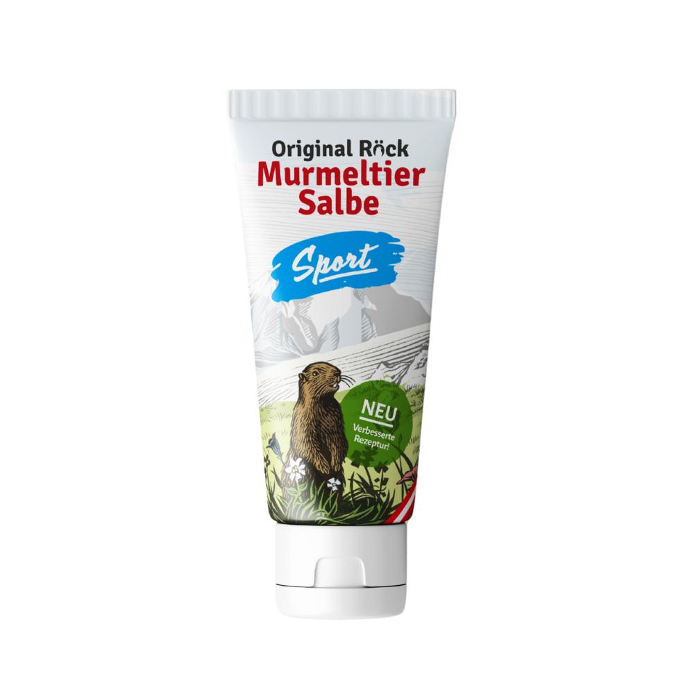 Naturprodukte Röck Murmeltier Salbe für Sportler